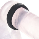 Soft Silicone C-Ring in Black Cock Rings - Tophatter Daily Deals