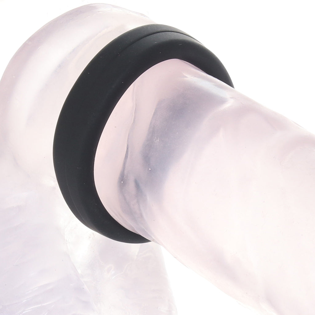 Soft Silicone C-Ring in Black Cock Rings - Tophatter Daily Deals