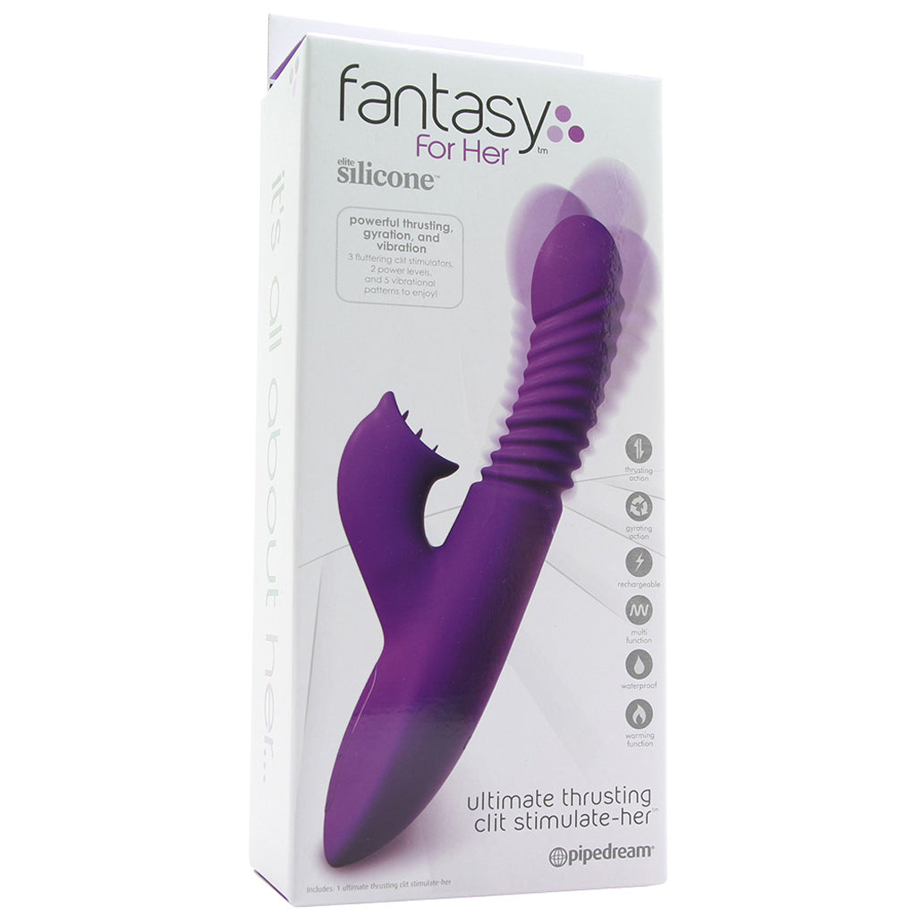 Ultimate Thrusting Clit Stimulate-Her - Tophatter's Vibrator Deals Online Vibrators > Rabbit Vibrators - Tophatter Daily Deals