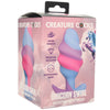 Creature Cocks Unicorn Swirl Silicone Butt Plug in Large Anal Sex Toys > Butt Plugs - Tophatter Daily Deals