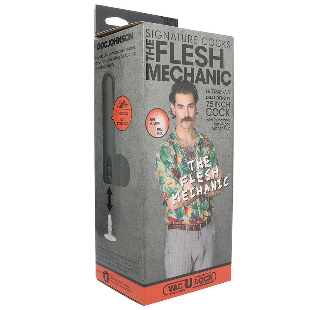 Signature Cocks The Flesh Mechanic 7.5 Inch Cock - Tophatter's Adult Sex Toys Online Dildo Sex Toys > Realistic Dildos - Tophatter Daily Deals