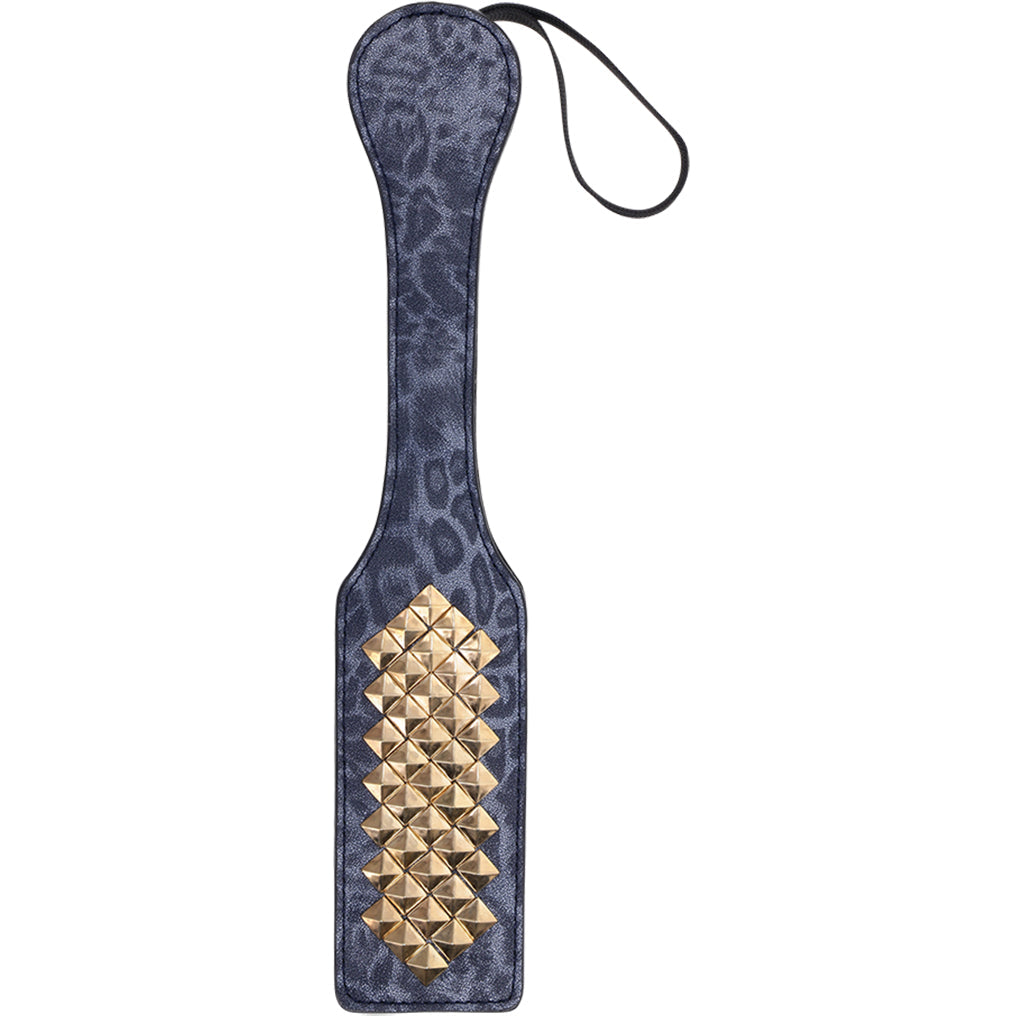 Sex & Mischief Cougar Studded Paddle Bondage and Fetish > Whips and Crops - Tophatter Daily Deals