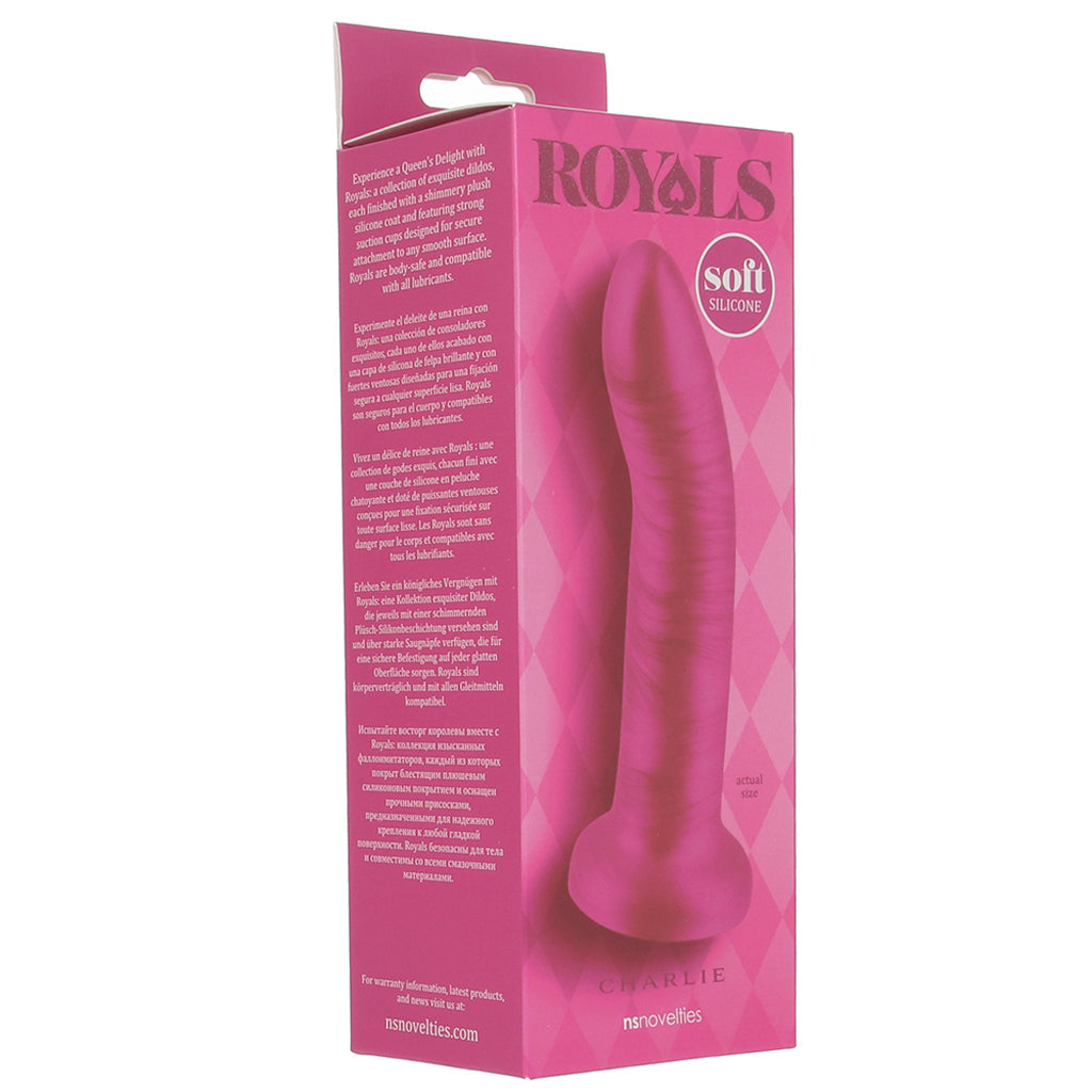 Royals Charlie 5 Inch Soft Silicone Dildo in Pink Dildo Sex Toys > G-Spot Dildos - Tophatter Daily Deals