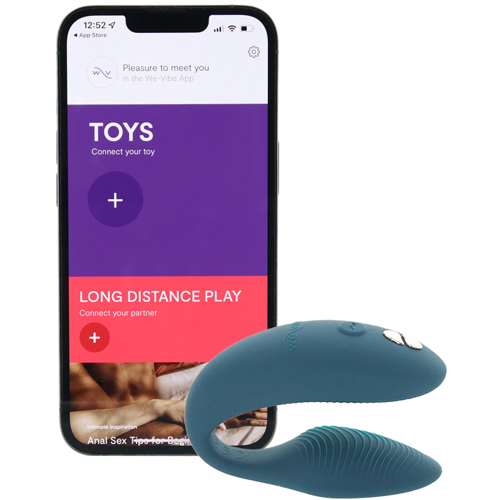 We-Vibe Sync 2 Couple's Vibe in Velvet Green Vibrators > G-Spot Vibrators - Tophatter Daily Deals