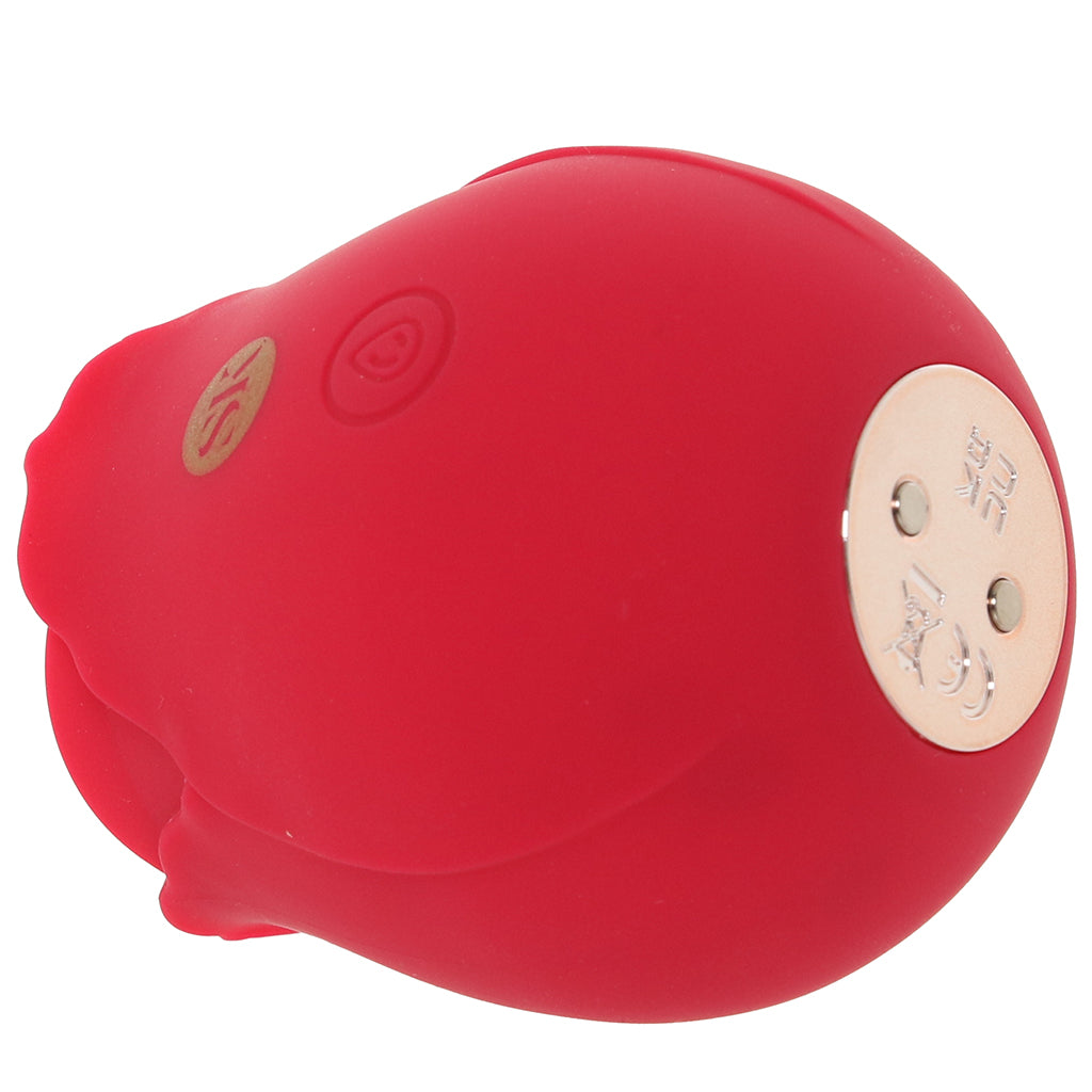Secret Kisses Rosegasm So Thorny Tapping Vibe Vibrators > Clitoral Stimulators - Tophatter Daily Deals