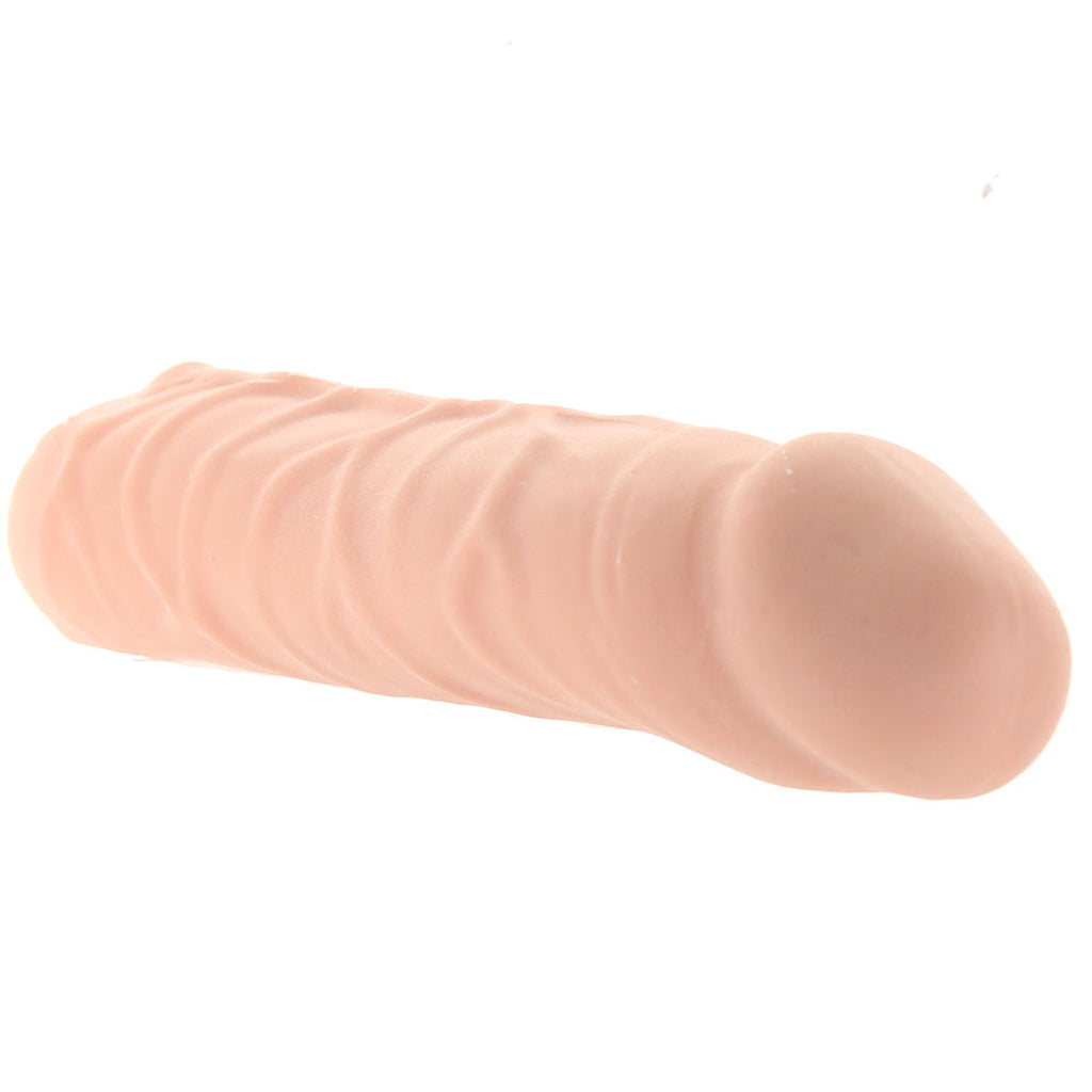 RealRock Penis Sleeve 7 Inch Extender in White - Tophatter's Adult Products Male Enhancement > Extenders and Sleeves - Tophatter Daily Deals