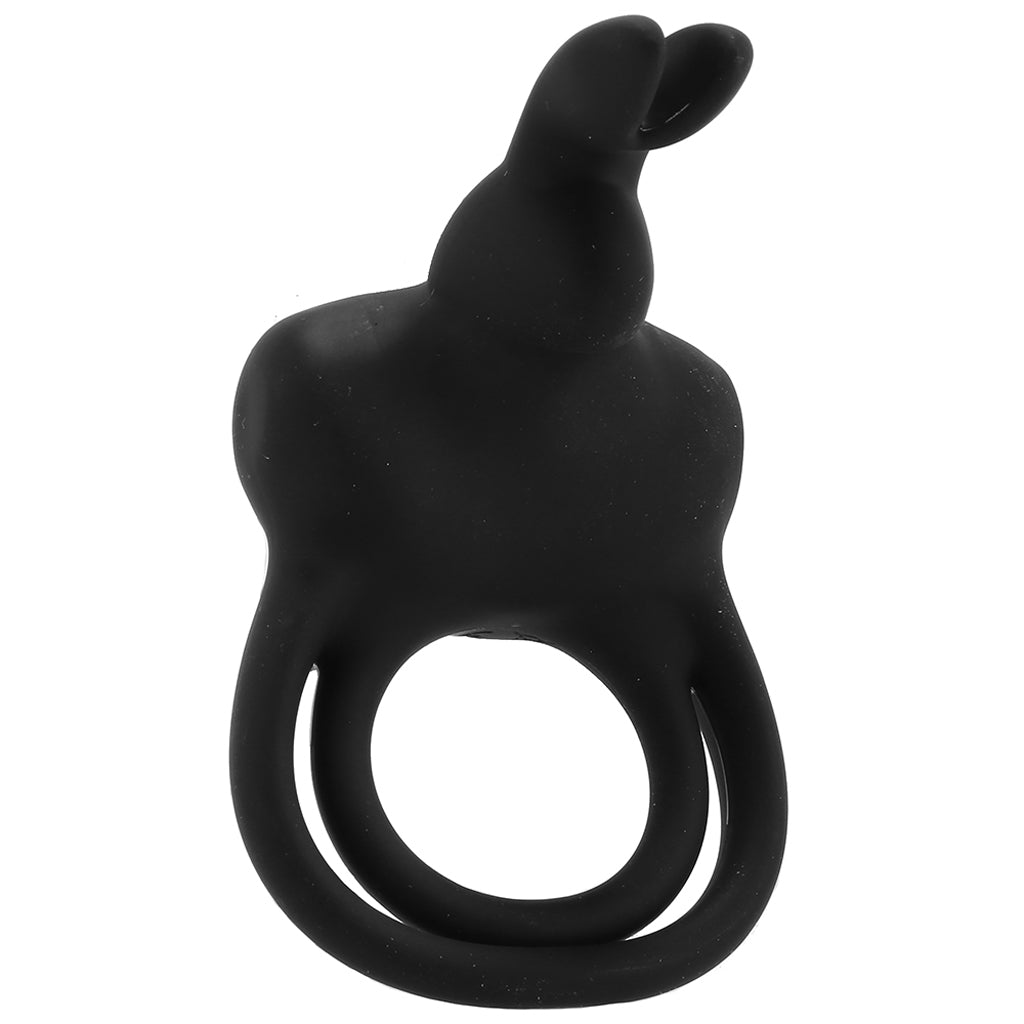 Happy Rabbit Vibrating Cock Ring in Black Cock Rings - Tophatter Daily Deals