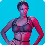 Euphoria Multi Chain Halter Harness Bondage and Fetish > Women's - Tophatter Daily Deals