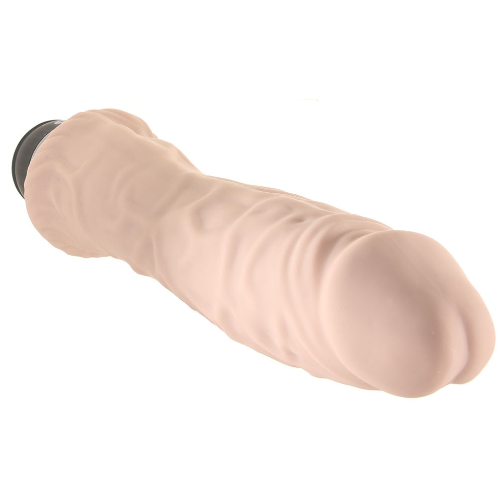 Power Cock 8 Inch Girthy Realistic Vibe in Light Vibrators > Realistic Vibrator Dildos - Tophatter Daily Deals