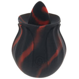 Bloomgasm Black Kiss Rimming Rose Vibe - Tophatter's Vibrator Deals Online Vibrators > Clitoral Stimulators - Tophatter Daily Deals