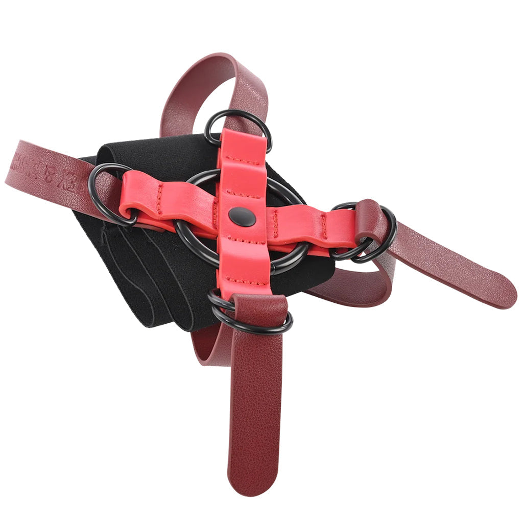 Ex's & Oh's Cross Wrist Cuffs - Tophatter's Adult Sex Toys Online Bondage and Fetish > Wrist and Ankle Cuffs - Tophatter Daily Deals