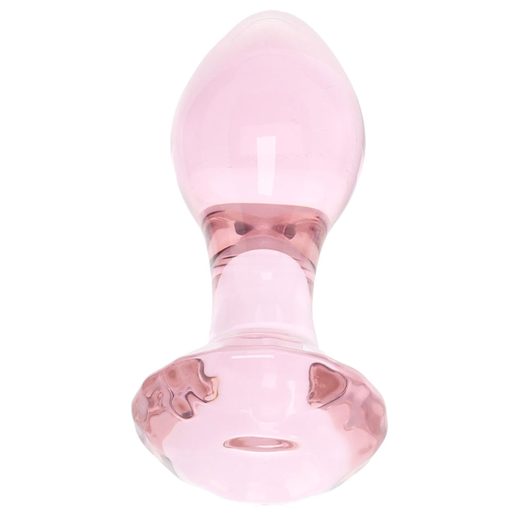 Crystal Glass Gem Plug in Pink Anal Sex Toys > Butt Plugs - Tophatter Daily Deals