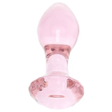 Crystal Glass Gem Plug in Pink Anal Sex Toys > Butt Plugs - Tophatter Daily Deals