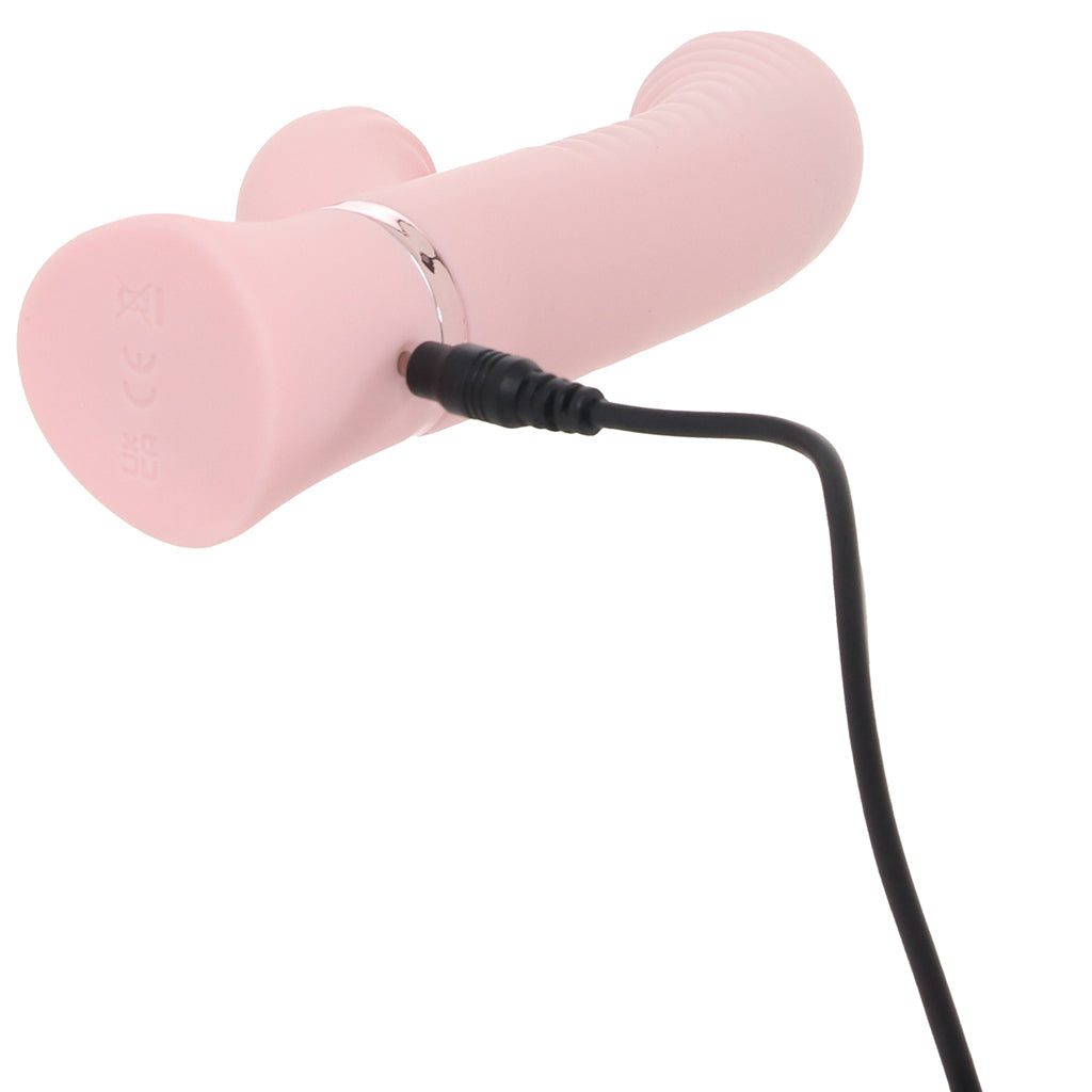 Loveline Mystique Ribbed Mini Rabbit Vibe - Tophatter's Adult Sex Toys Online Vibrators > Rabbit Vibrators - Tophatter Daily Deals
