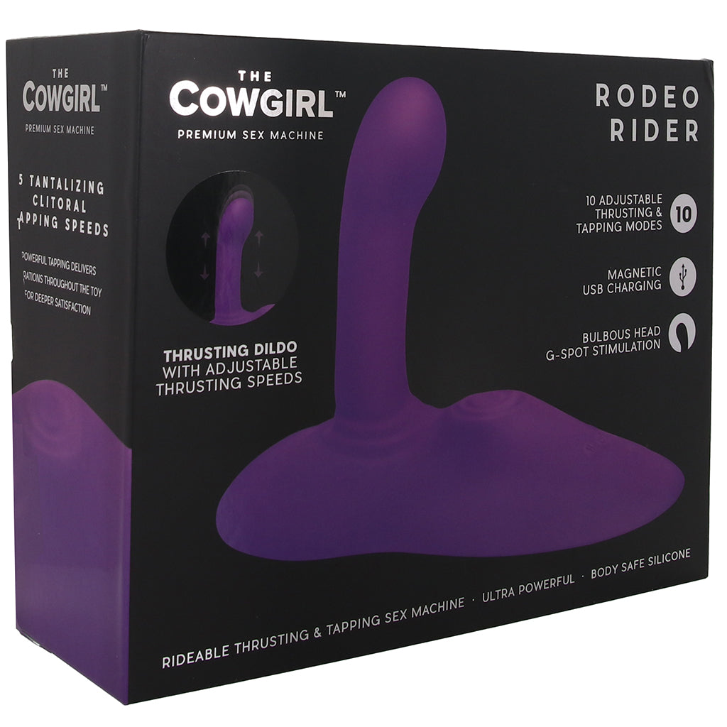 The Cowgirl Rodeo Rider Thrusting & Tapping Grinder - Tophatter's Adult Sex Toys Online Vibrators > Grinder Sex Toys - Tophatter Daily Deals