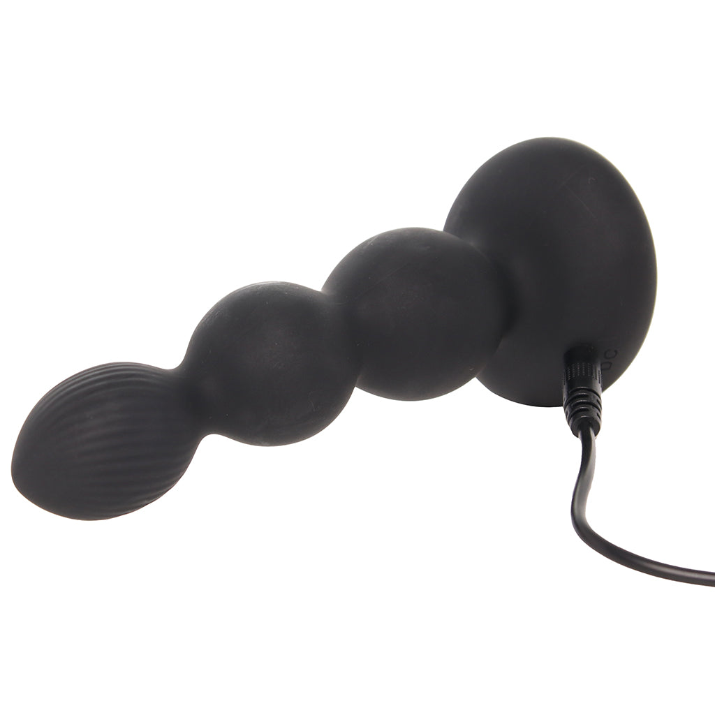 Renegade Valor Gyrating & Vibrating Beaded Plug Anal Sex Toys > Butt Plugs - Tophatter Daily Deals