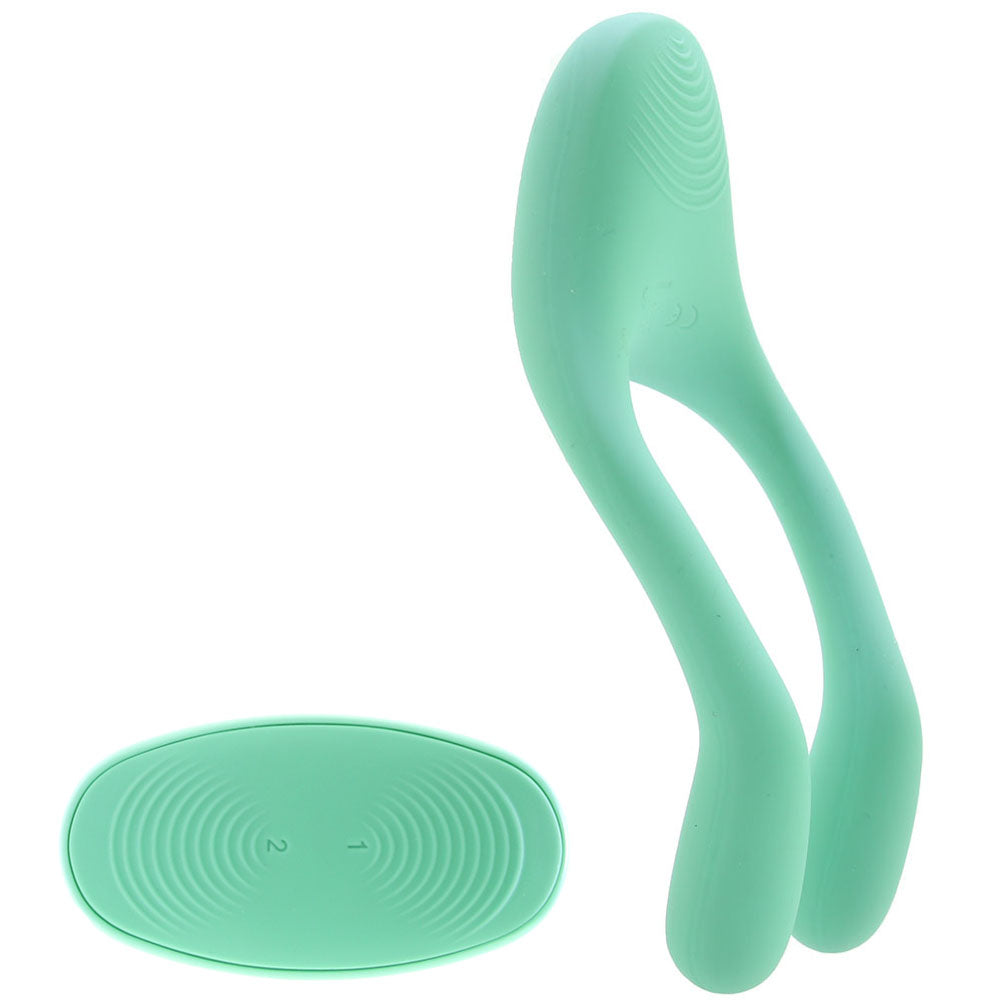 Tryst V2. Multi-Erogenous Silicone Vibe in Mint Vibrators > Clitoral Stimulators - Tophatter Daily Deals