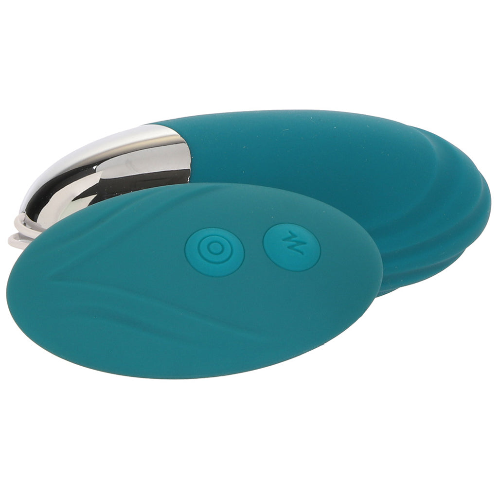 Oval Office Egg Vibe with Remote in Teal - Tophatter's Vibrator Deals Online Vibrators > Bullet and Egg Vibrators - Tophatter Daily Deals