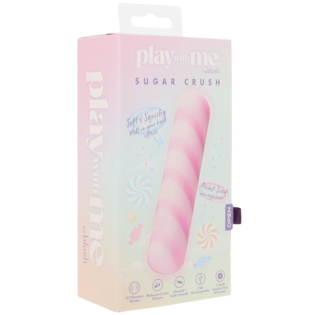 Play With Me Sugar Crush Flexible Bullet Vibe Vibrators > Bullet and Egg Vibrators - Tophatter Daily Deals