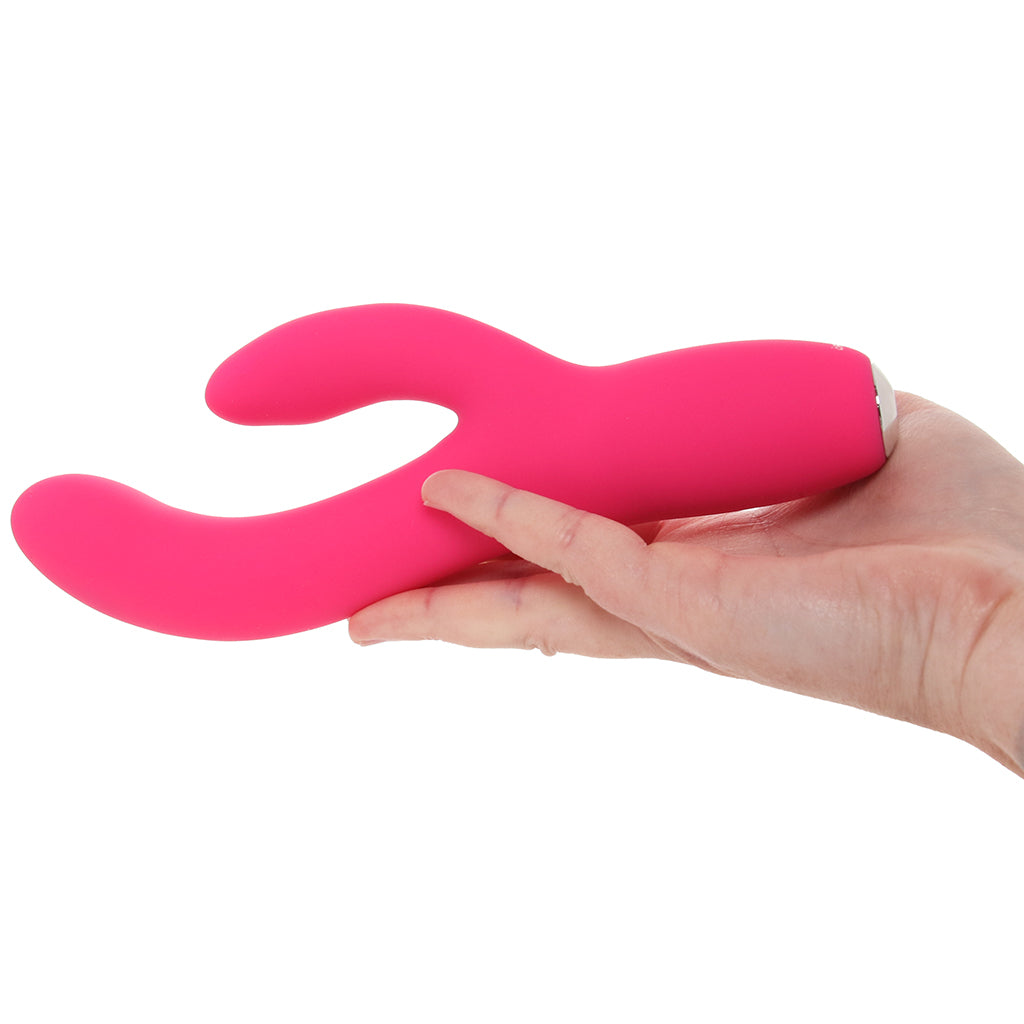 PinkCherry G-Spot Slim Rabbit Vibe in Pink - Tophatter's Adult Sex Toys Online Vibrators > Rabbit Vibrators - Tophatter Daily Deals