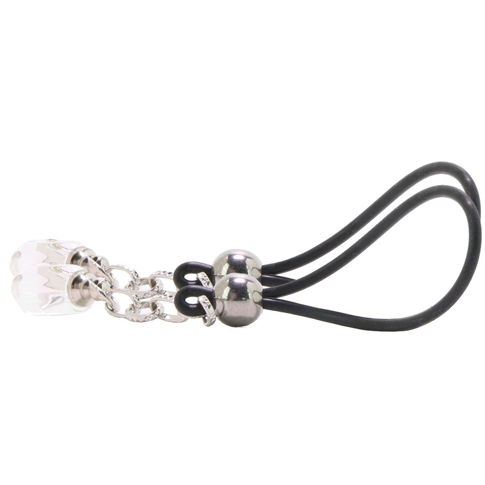 nipple play Crystal Gem Non-Piercing Nipple Jewelry - Tophatter's Adult Sex Toys Online Bondage and Fetish > Nipple Stimulators & Clamps - Tophatter Daily Deals