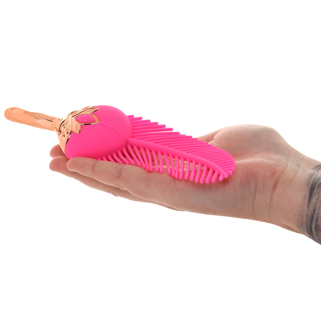 Rayne Silicone Feather Vibe Vibrators > Clitoral Stimulators - Tophatter Daily Deals