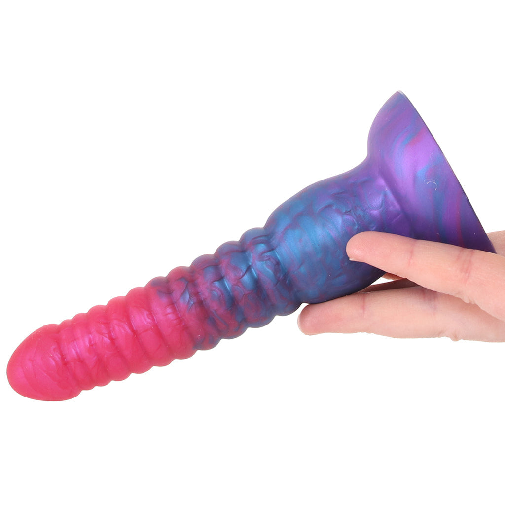 Colours Stacked 6 Inch Dildo in Pink/Blue Dildo Sex Toys > Non-Phallic Dildos - Tophatter Daily Deals