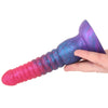 Colours Stacked 6 Inch Dildo in Pink/Blue Dildo Sex Toys > Non-Phallic Dildos - Tophatter Daily Deals