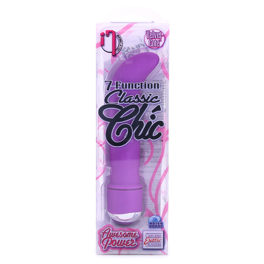 7 Function Classic Chic Mini G Vibe in Purple Vibrators > G-Spot Vibrators - Tophatter Daily Deals