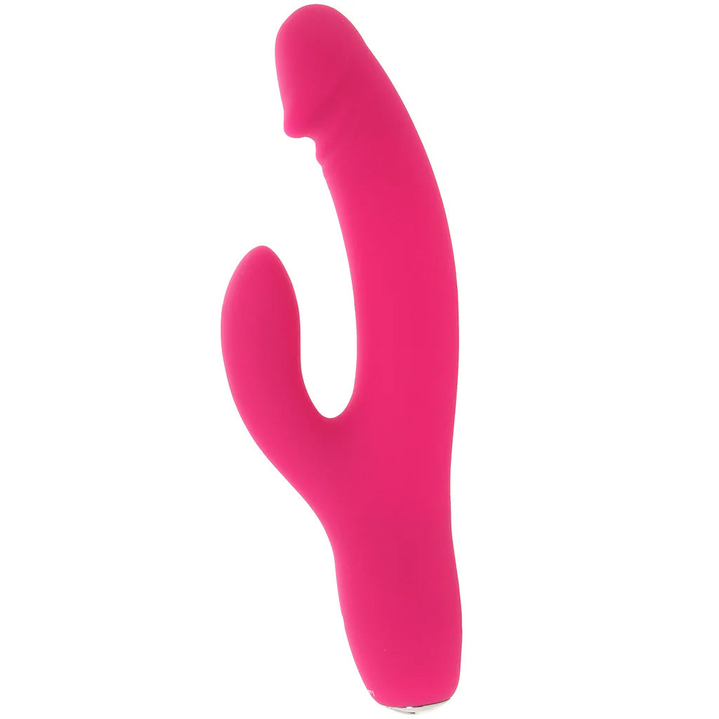 PinkCherry Realistic Slim Rabbit Vibe in Pink Vibrators > Rabbit Vibrators - Tophatter Daily Deals