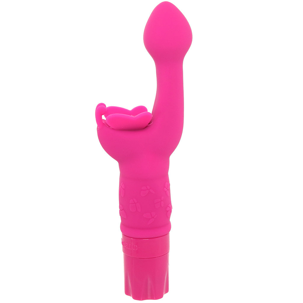 Silicone Butterfly Kiss Vibe in Pink Vibrators > G-Spot Vibrators - Tophatter Daily Deals