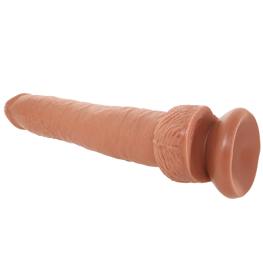 King Cock 14 Inch Cock with Balls in Tan Dildo Sex Toys > Large Dildos - Tophatter Daily Deals