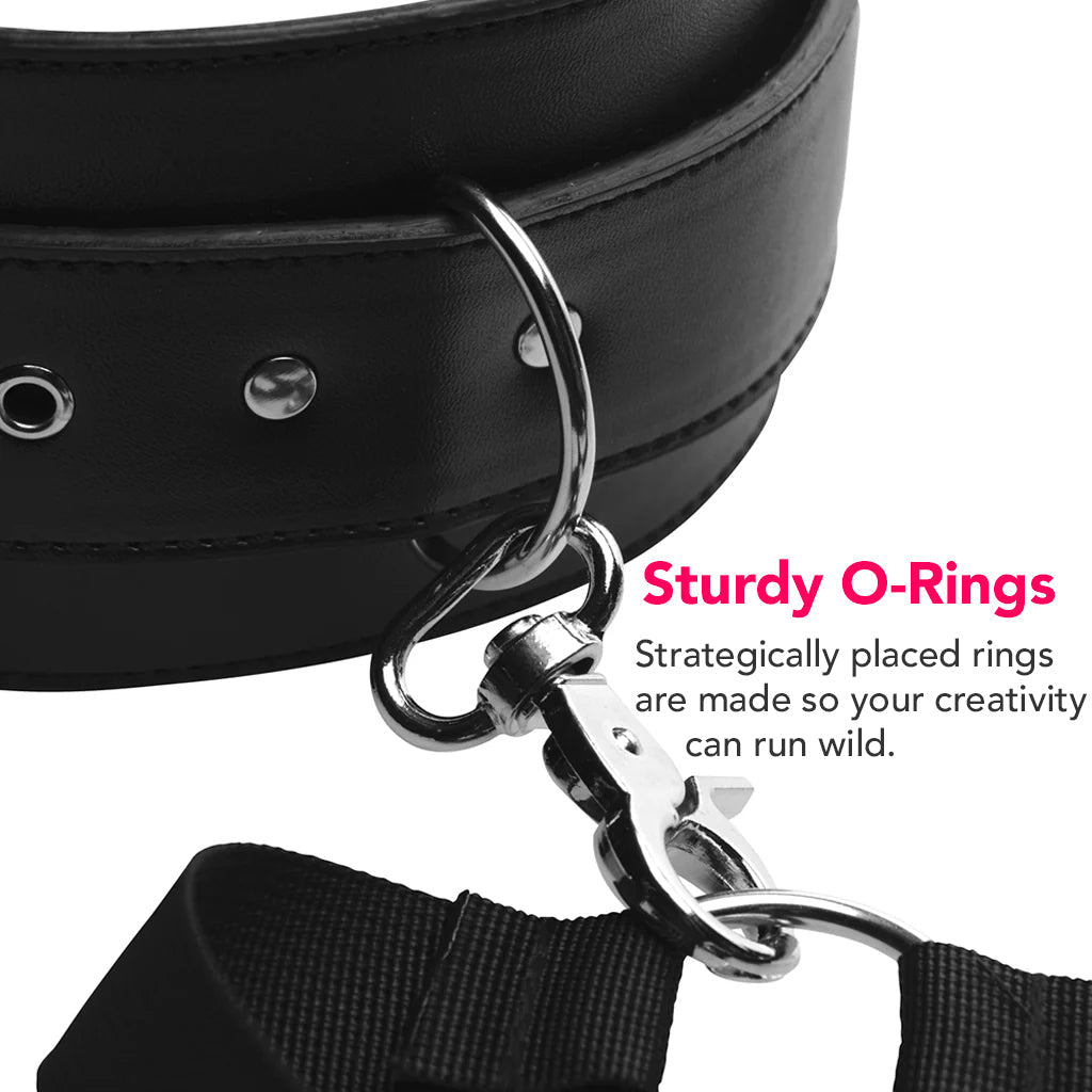 Master Series Acquire Thigh Harness with Cuffs Bondage and Fetish > Wrist and Ankle Cuffs - Tophatter Daily Deals