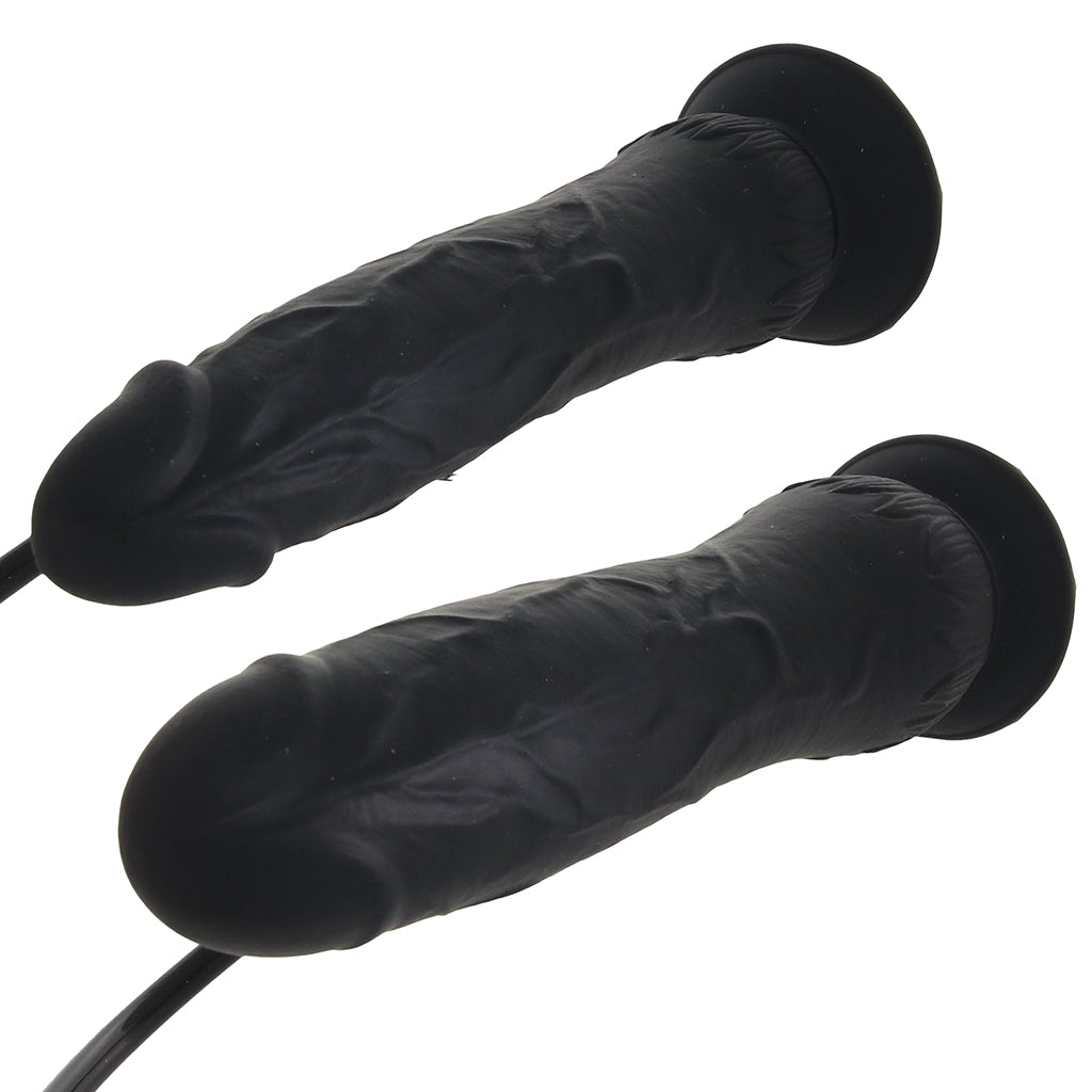 Size Up 7.5 Inch Silicone Inflatable Dildo Dildo Sex Toys > Realistic Dildos - Tophatter Daily Deals