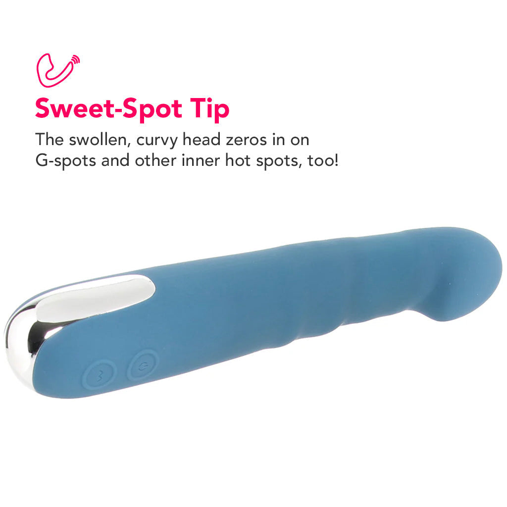 Queen Of All Trades Thrusting Vibe Vibrators > G-Spot Vibrators - Tophatter Daily Deals