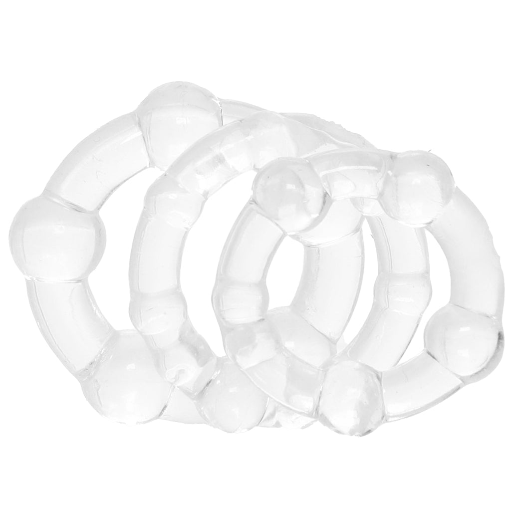 Island Rings Set in Clear Cock Rings - Tophatter Daily Deals