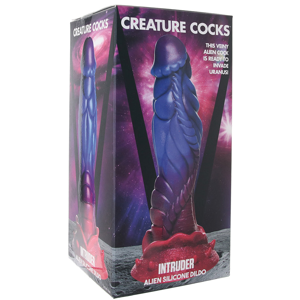 Creature Cocks Intruder Alien Silicone Dildo Dildo Sex Toys > Fantasy Dildos - Tophatter Daily Deals