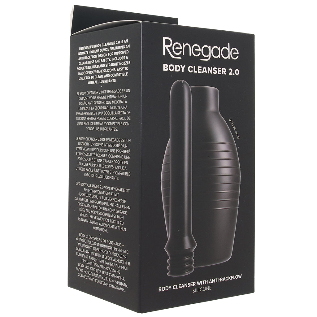 Renegade Douche 2.0 in Black Anal Sex Toys > Douche and Enema - Tophatter Daily Deals