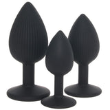 Renegade Triple Ace Silicone Butt Plug Kit Anal Sex Toys > Butt Plugs - Tophatter Daily Deals