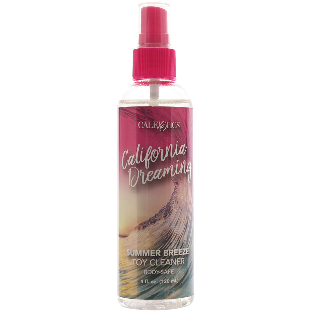 California Dreaming Toy Cleaner 4oz/120ml in Summer Breeze - Tophatter's Vibrator Deals Online Lubes and Lotions > Sex Toy Cleaner - Tophatter Daily Deals