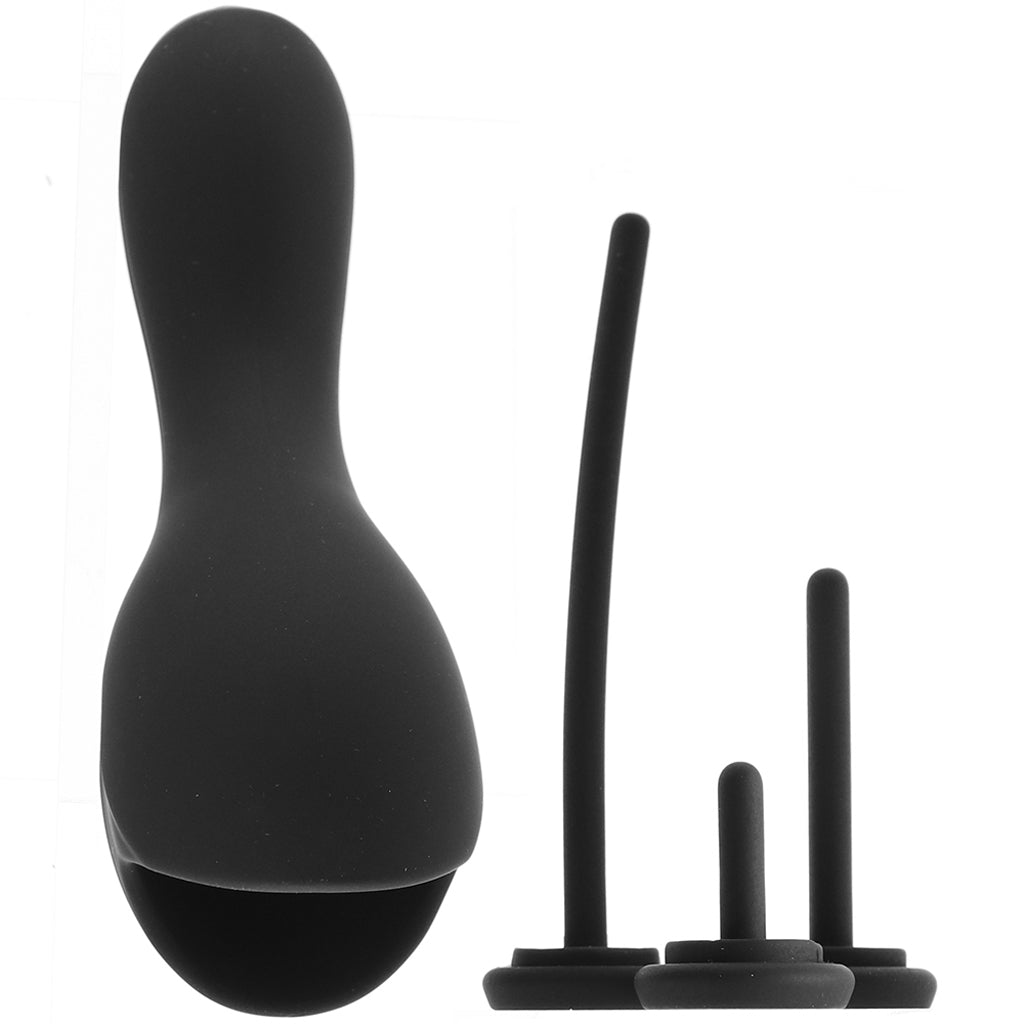 Trinity Vibes Penis Head Teaser with Urethral Sounds - Tophatter's Vibrator Deals Online Male Masturbators > Vibrating - Tophatter Daily Deals
