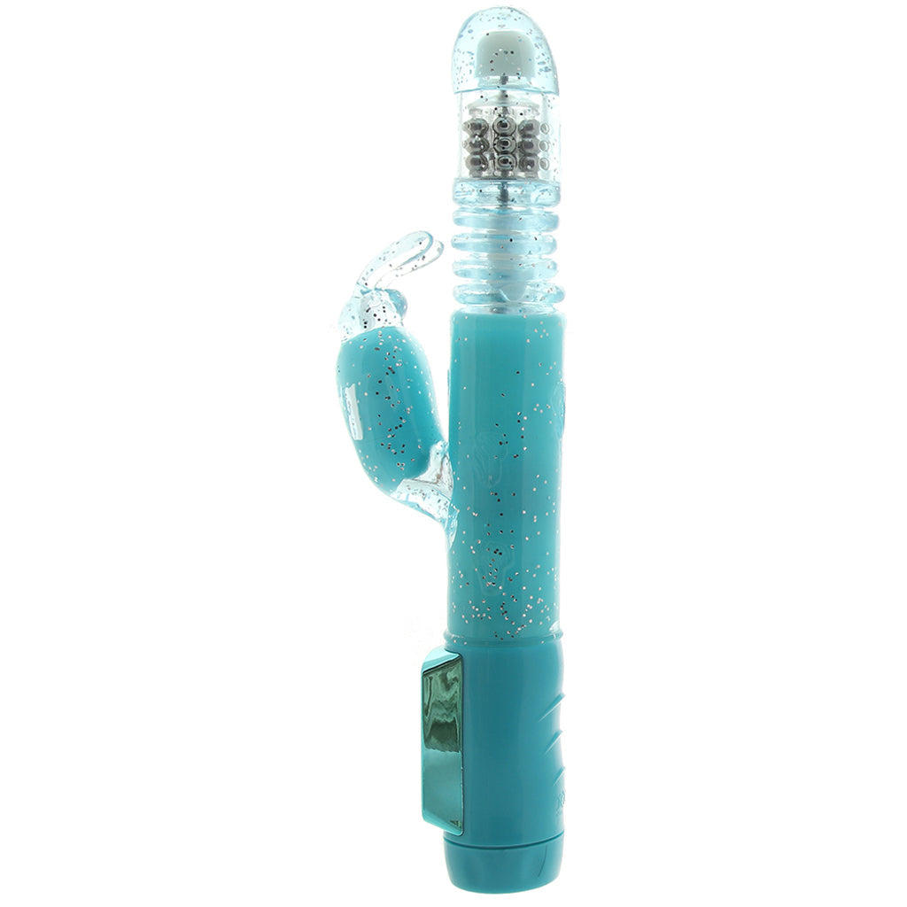 Dazzle Xtreme Thruster Rabbit Vibe in Teal Vibrators > Rabbit Vibrators - Tophatter Daily Deals