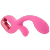 Pretty in Pink Velvet G-Spot Rabbit Vibe Vibrators > Rabbit Vibrators - Tophatter Daily Deals