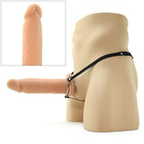 8 Inch Silicone Hollow Extension in Flesh Dildo Sex Toys > Strap-On and Harnesses - Tophatter Daily Deals