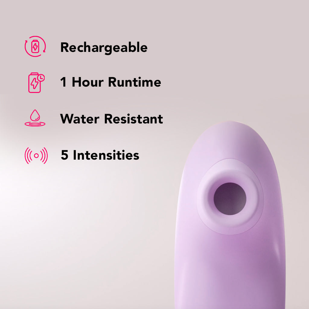Pulse Lite Neo Suction Stimulator with App in Lavender Vibrators > Clitoral Stimulators - Tophatter Daily Deals