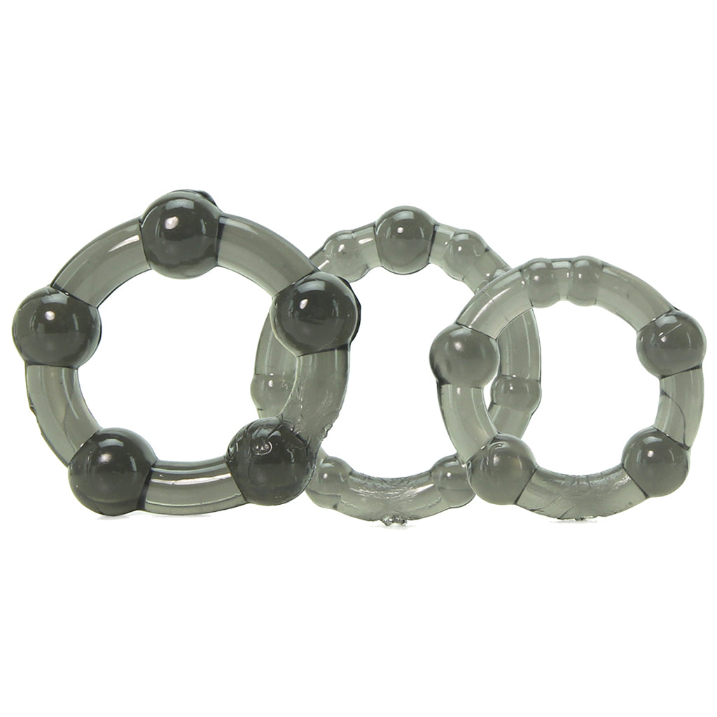 PinkCherry Island Rings Cock Rings in Smoke Cock Rings - Tophatter Daily Deals
