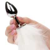 Running Wild White Tail Plug Anal Sex Toys > Butt Plugs - Tophatter Daily Deals