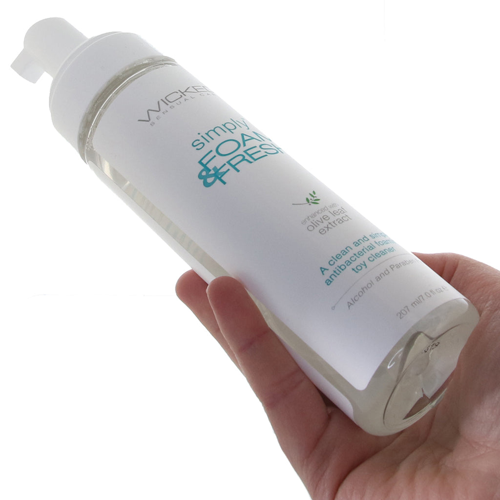Simply Foam N' Fresh Alcohol Free Toy Cleaner in 7oz/207ml - Tophatter's Vibrator Deals Online Lubes and Lotions > Sex Toy Cleaner - Tophatter Daily Deals