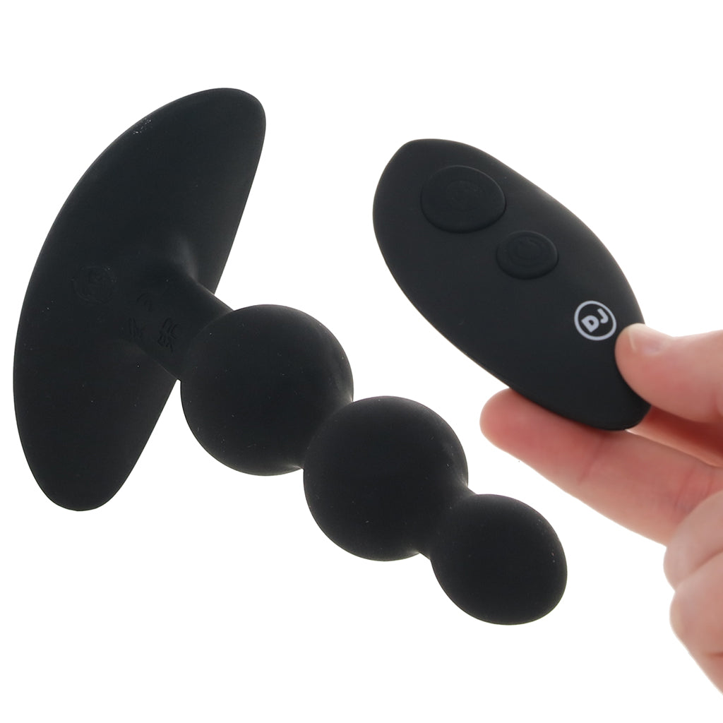 A-Play Beaded 5.5 Inch Anal Vibe in Black Anal Sex Toys > Anal Vibrators - Tophatter Daily Deals