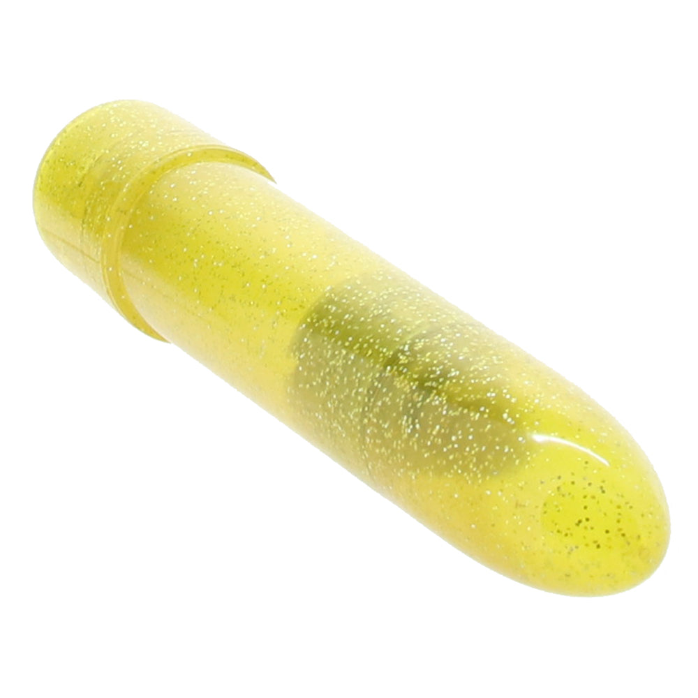 Sparkle Mini Vibe in Yellow - Tophatter's Vibrator Deals Online Vibrators > Bullet and Egg Vibrators - Tophatter Daily Deals